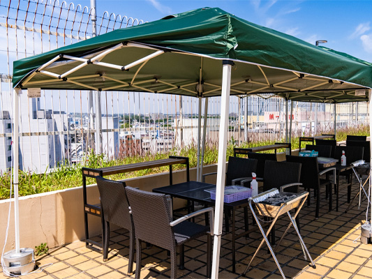 バーベキューテラス席イメージ画像